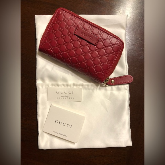 MicroGuccissima Card Holder, Red - Picture 5 of 5